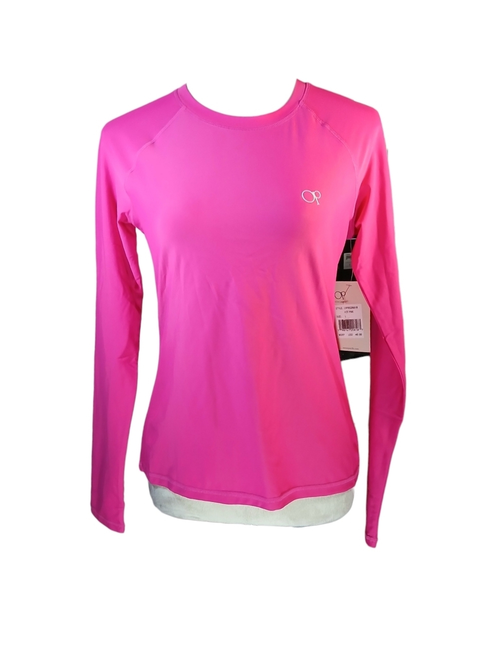 NWT Ocean Pacific Hot Pink Rashguard Sz Large